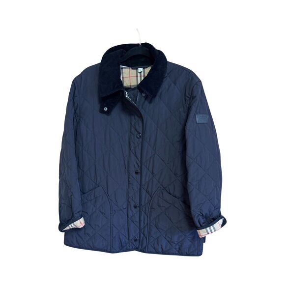 Burberry Jackets & Blazers - Burberry Womens Black Diamond Quilted Thermoregulated Jacket XL